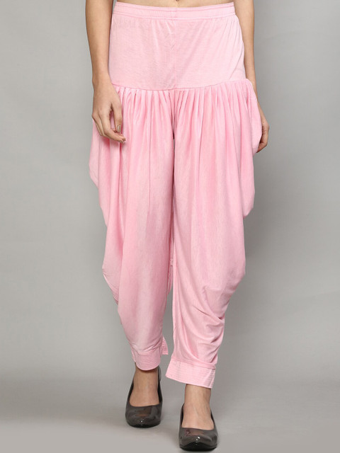 

GRACIT Women Pink Solid Salwar