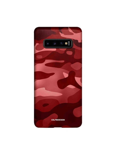 

CelfieDesign Red Camo Indian Samsung Galaxy S10 Plus Slim Back Case