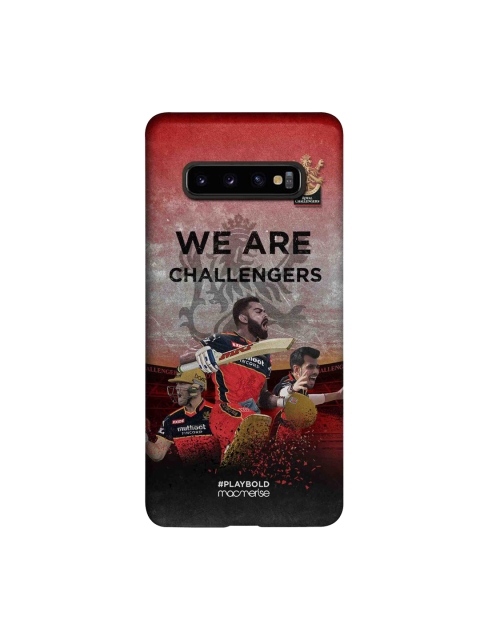 

CelfieDesign Multicoloured Royal Challengers Bangalore Samsung S10 Plus Slim Back Case, Multi