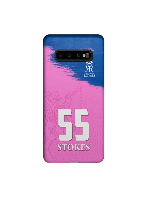 

CelfieDesign Multi-coloured Rajasthan Royals Printed Samsung S10 Plus Slim Back Case
