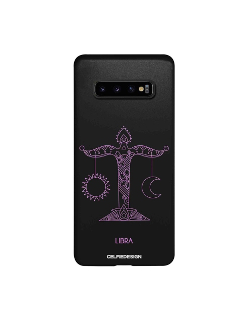 

CelfieDesign Black Libra Printed Samsung Galaxy S10 Plus Slim Back Case
