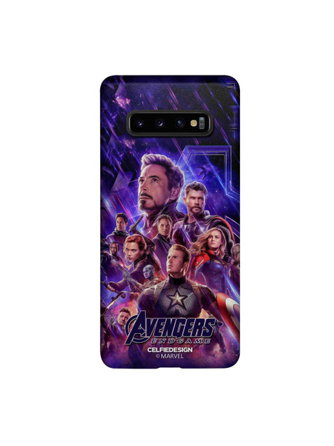 

CelfieDesign Blue & Red Avengers Endgame Poster Samsung Galaxy S10 Plus Slim Back Case