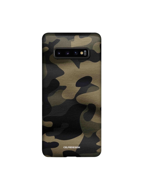 

CelfieDesign Multicoloured Camouflage Slim Back Case for Samsung S10 Plus, Multi
