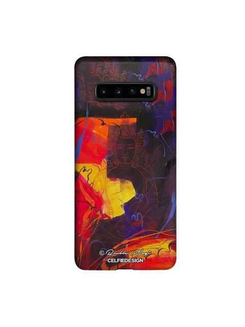 

CelfieDesign Samsung S10 Plus Moksha Print Slim Back Case, Multi