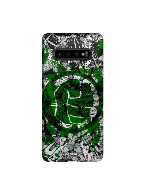 

CelfieDesign Green & White Splash Out Hulk Fist Samsung Galaxy S10 Plus Slim Back Case