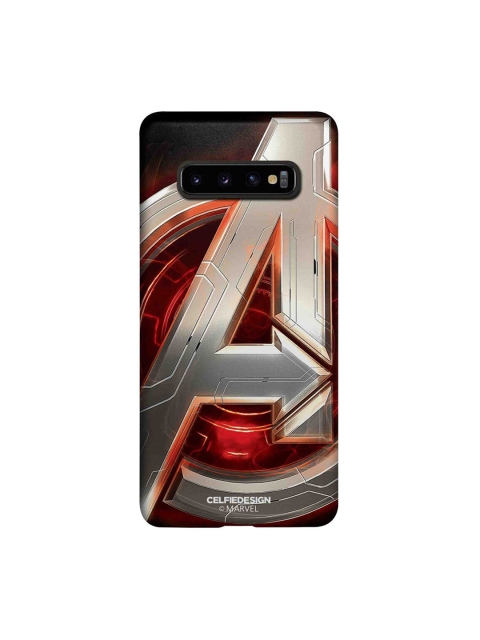 

CelfieDesign Samsung S10 Plus Avengers Version 2 Print Slim Back Case, Black