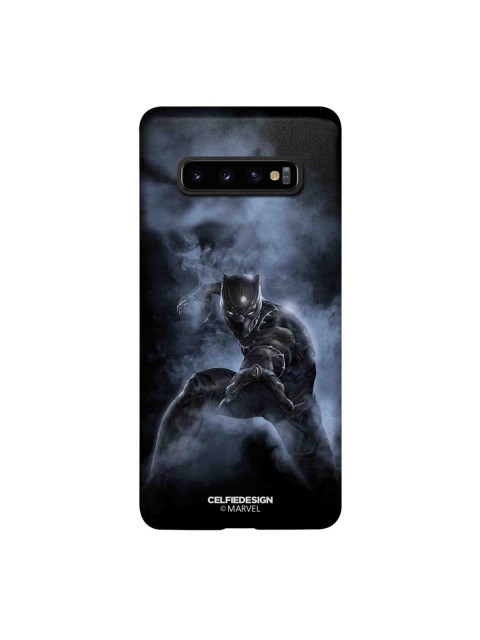 

CelfieDesign Black & Grey Black Panther Attack Samsung Glaxy S10 Plus Back Case