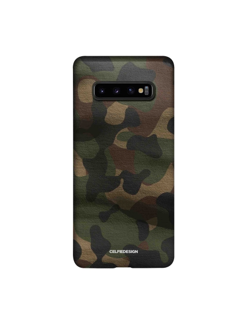 

CelfieDesign Multi-coloured Camo Rifle Samsung Galaxy S10 Plus Slim Back Case