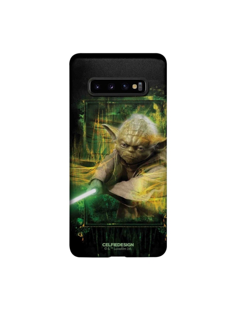 

CelfieDesign Multi-Coloured Furious Yoda Samsung Galaxy S10 Plus Slim Back Case