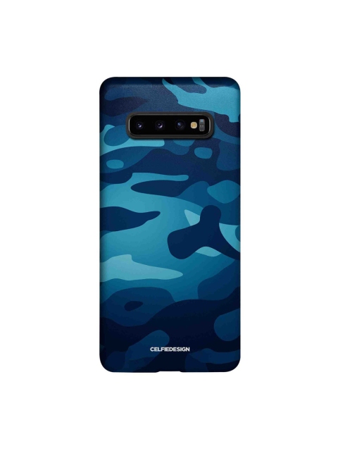 

CelfieDesign Blue Camo Azure Printed Samsung Galaxy S10 Plus Slim Back Case