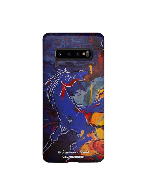 

CelfieDesign Blue & Yellow Graphic Printed Samsung Galaxy S10 Plus Slim Back Case