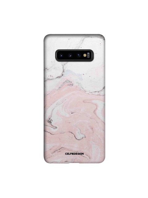 

CelfieDesign White & Pink Marble Rosa Verona Samsung Galaxy S10 Plus Slim Back Case