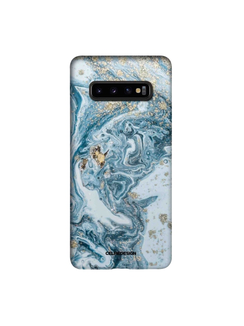 

CelfieDesign Blue & White Marble Macubus Samsung Galaxy S10 Plus Slim Back Case