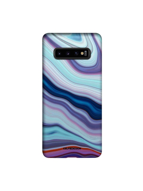 

CelfieDesign Samsung S10 Plus Marble Print Slim Back Case, Purple