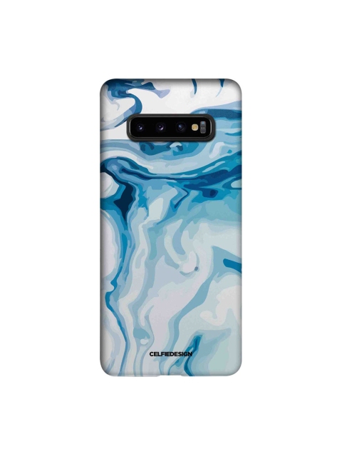 

CelfieDesign Blue & White Liquid Funk Samsung Galaxy S10 Plus Slim Back Case