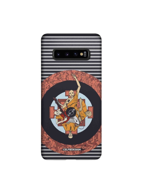 

CelfieDesign Multicoloured Rock Baba Stripes Slim Back Case for Samsung S10 Plus, Multi