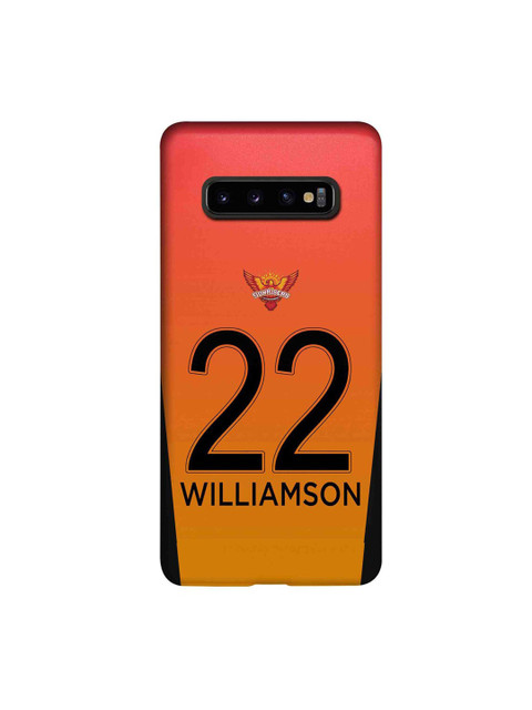 

CelfieDesign Xiaomi Redmi Note 8 Sunrisers Hyderabad Gear Up Print Slim Back Case, Orange