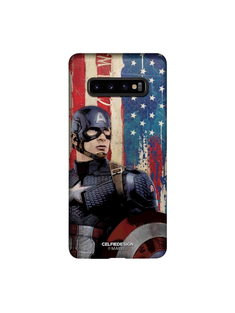 

CelfieDesign Blue & Red American Captain Samsung Galaxy S10 Plus Slim Back Case