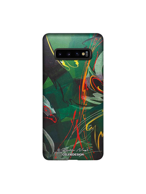 

CelfieDesign Multi-Coloured Strokes Of Life Samsung Galaxy S10 Plus Slim Back Case