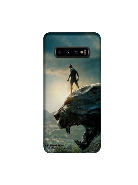 

CelfieDesign Multi-Coloured Panther Glorified Samsung Galaxy S10 Plus Slim Back Case