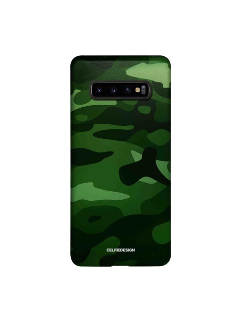 

CelfieDesign Green Camouflage Hunter Samsung Galaxy S10 Plus Slim Back Case