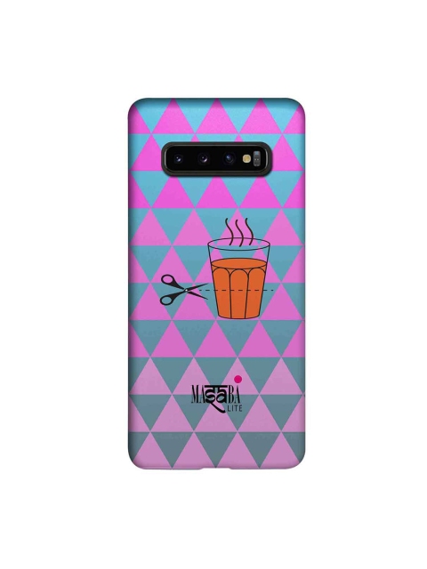 

CelfieDesign Multi-Coloured Masaba Cutting Chai Printed Samsung Galaxy S10 Plus Slim Back Case