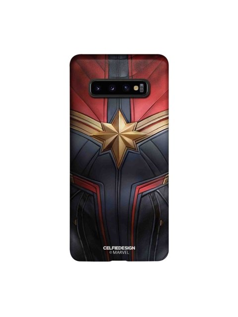 

CelfieDesign Red & Blue Suit Up Captain Marvel Samsung Galaxy S10 Plus Slim Back Case