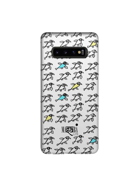 

CelfieDesign Multi-Colored Masaba Bird Print Samsung Galaxy S10 Plus Back Case