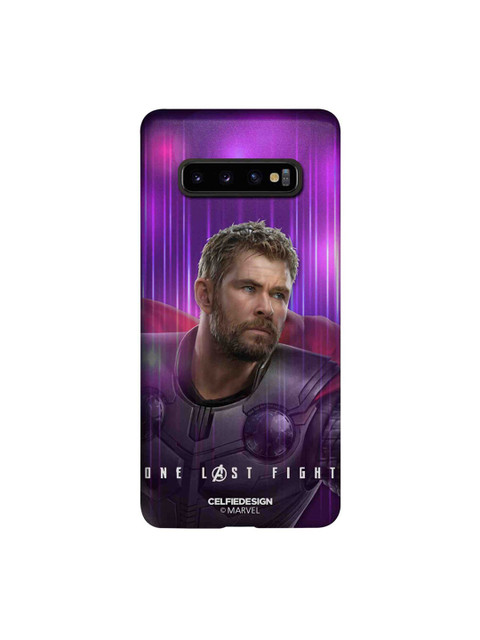 

CelfieDesign Purple & Beige Thor One Last Fight Samsung Galaxy S10 Plus Slim Back Case