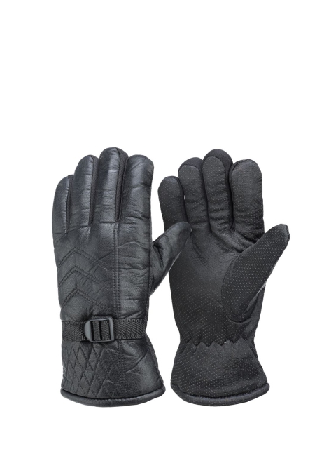 

ELLIS Men Black Gloves