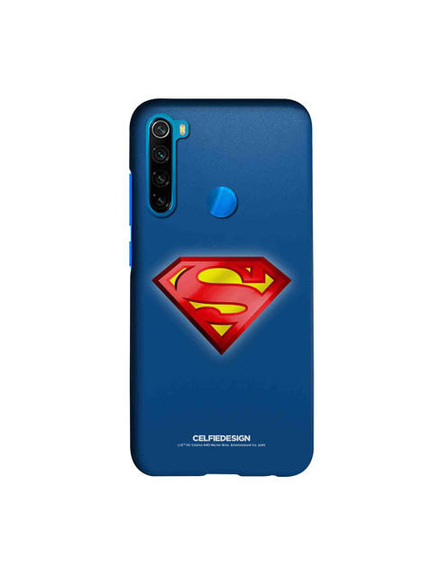 

CelfieDesign Blue & Red Logo Superman Printed Xiaomi Redmi Note 8 Slim Back Case