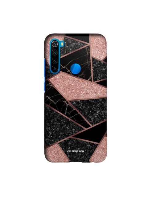 

CelfieDesign Black & Pink Marble New York Xiaomi Redmi Note 8 Slim Back Case