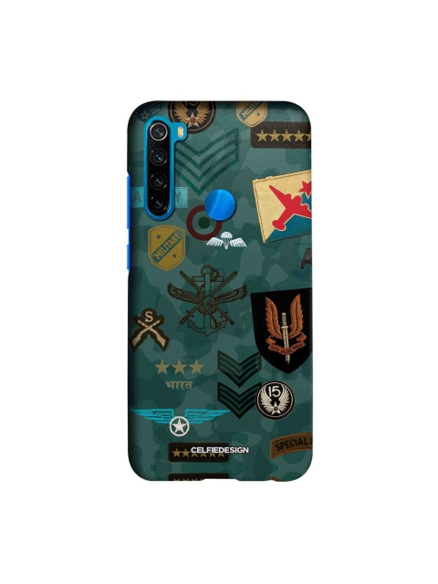 

CelfieDesign Multicoloured Military Printed Xiaomi Redmi Note 8 Slim Back Case, Multi