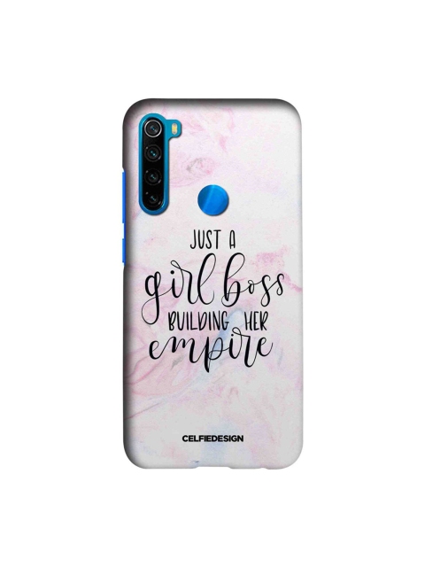 

CelfieDesign Pink & Black Girl Boss Xiaomi Redmi Note 8 Slim Back Case