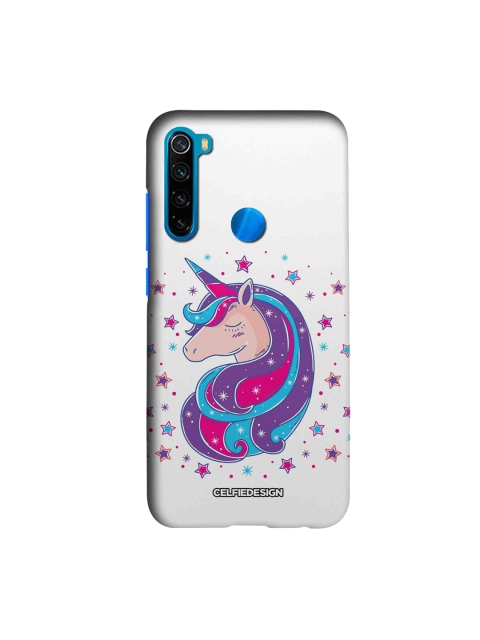 

CelfieDesign White & Purple Unicorn Xiaomi Redmi Note 8 Slim Back Case
