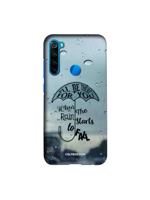 

CelfieDesign Blue & Black Be There for You Xiaomi Redmi Note 8 Slim Back Case
