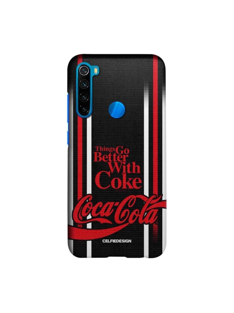 

CelfieDesign Black & Red Better With Coke Black Xiaomi Redmi Note 8 Slim Back Case