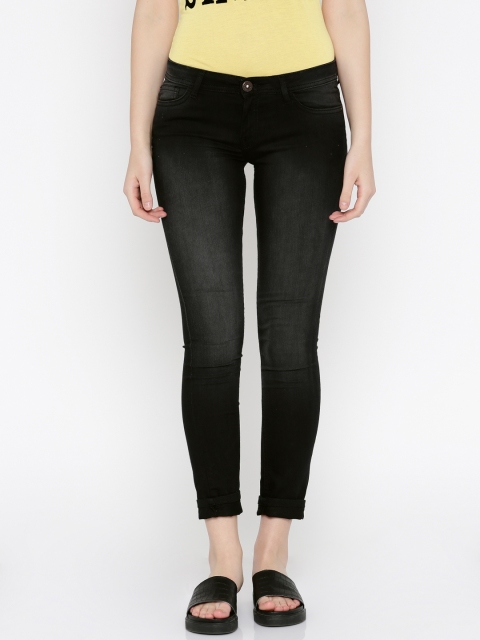 

Jealous 21 Women Black Super Skinny Fit Jeans