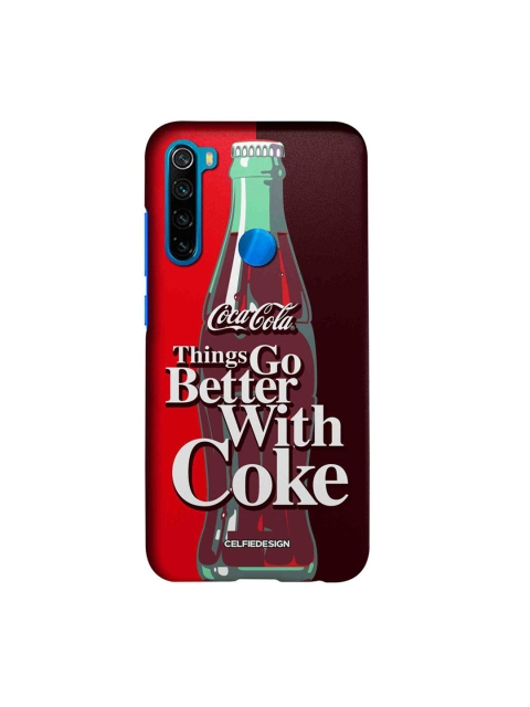 

CelfieDesign Red & White Go With Coke Xiaomi Redmi Note 8 Slim Back Case