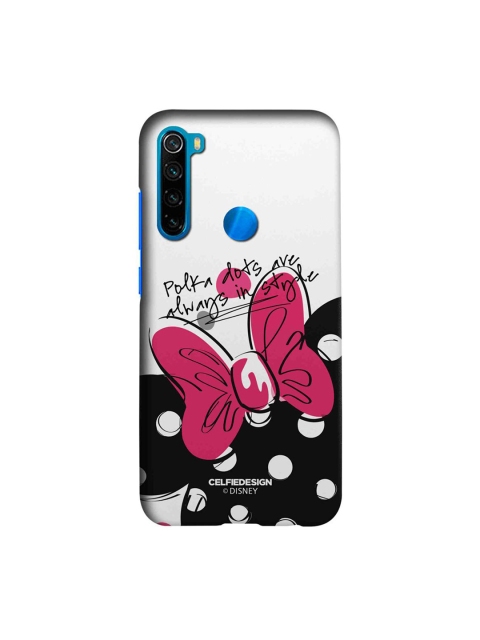 

CelfieDesign White& Pink Polka Minnie Xiaomi Redmi Note 8 Slim Back Case