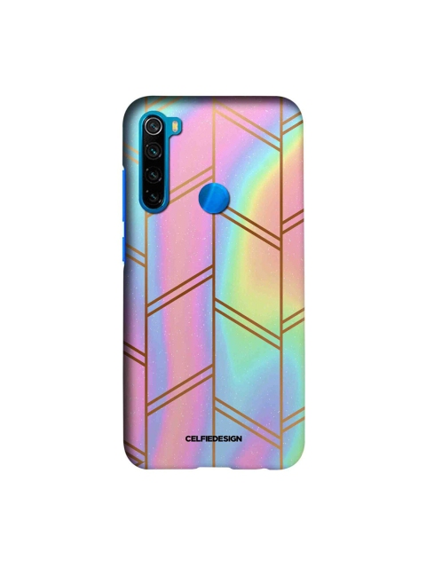

CelfieDesign Pink & Blue Printed Xiaomi Redmi Note 8 Slim Back Case