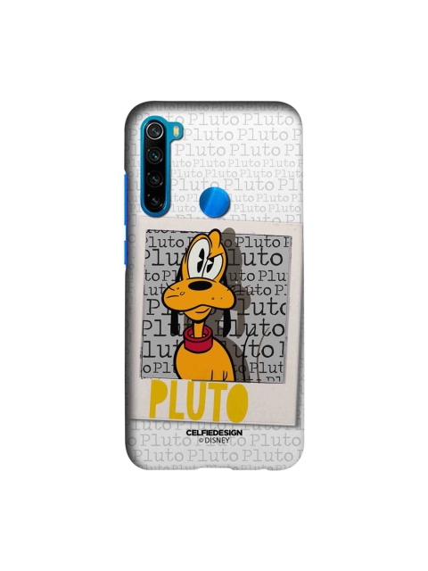 

CelfieDesign White & Orange Hello Mr Pluto Xiaomi Redmi Note 8 Slim Back Case