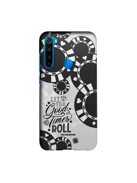 

CelfieDesign Black & Grey Printed Xiaomi Redmi Note 8 Slim Back Case