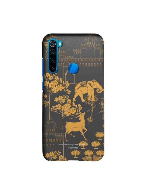 

CelfieDesign Grey & Yellow Printed Xiaomi Redmi Note 8 Slim Back Case