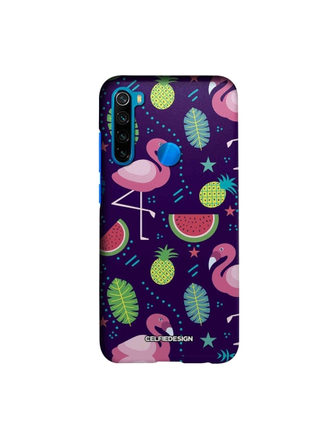 

CelfieDesign Blue & Pink Flamingo Xiaomi Redmi Note 8 Slim Back Case