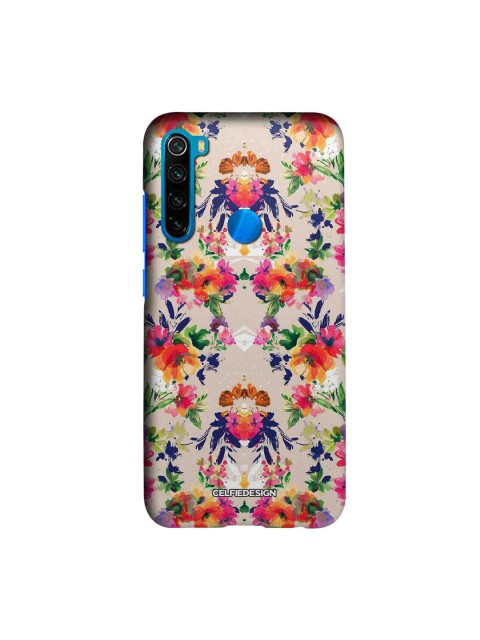 

CelfieDesign Multi-Coloured Floral Symmetry Xiaomi Redmi Note 8 Slim Back Case