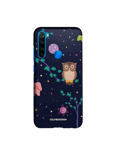 

CelfieDesign Blue & Brown Space Owl Xiaomi Redmi Note 8 Slim Back Case
