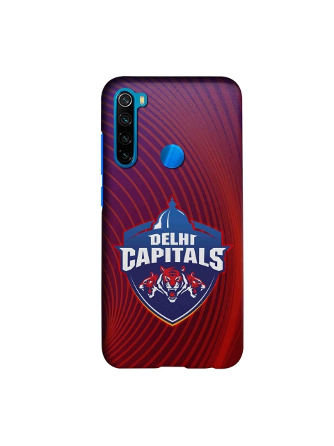 

CelfieDesign Burgundy & Blue Delhi Capitals Roaring Xiaomi Redmi Note 8 Slim Back Case