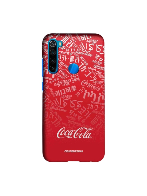 

CelfieDesign Red & White I Speak Coke Xiaomi Redmi Note 8 Slim Back Case