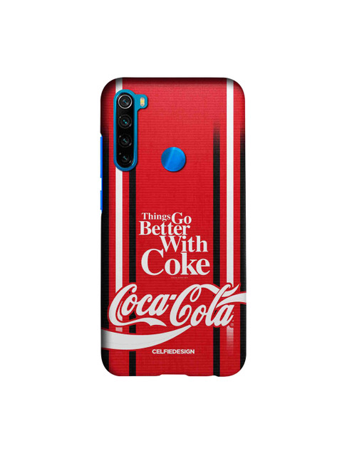 

CelfieDesign Red & White Better With Coke Xiaomi Redmi Note 8 Slim Back Case
